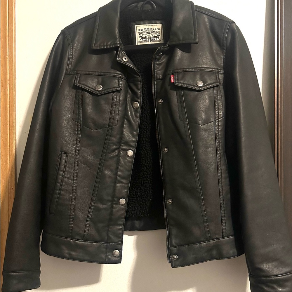 Levi's Black Bomber Jacket for Men